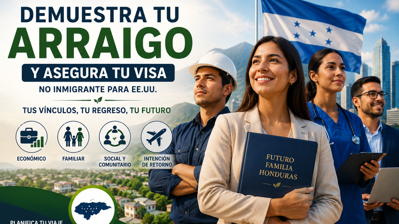 Arraigo en Honduras: Qué Es, Por Qué Importa y Cómo Demostrarlo para tu Visa