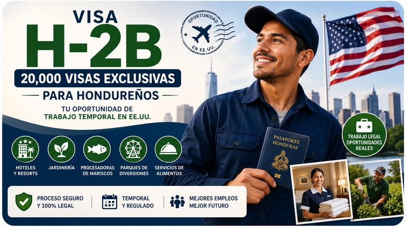 Visas H-2B 2025: Cupo, Cambios y Cómo Aplican los Hondureños